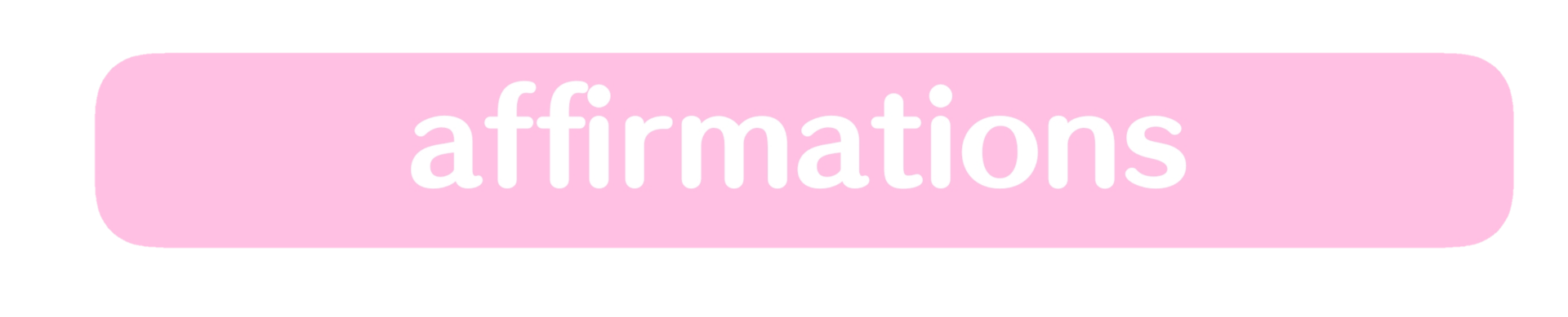 affirmations